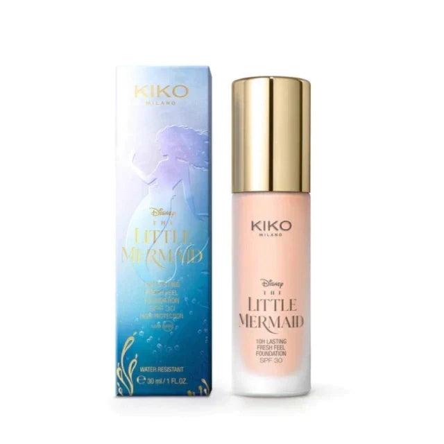 Disney - The Little Mermaid 10h Lasting Fresh Feel Foundation SPF 30 - Cor 03 Honey - Base Facial Cremosa - 30ml - Image 3